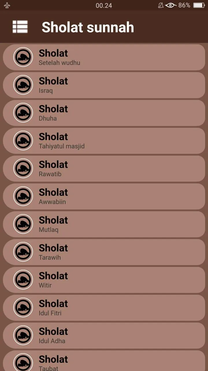 Sholat Sunnah + Audio Mp3 | Indus Appstore | Screenshot