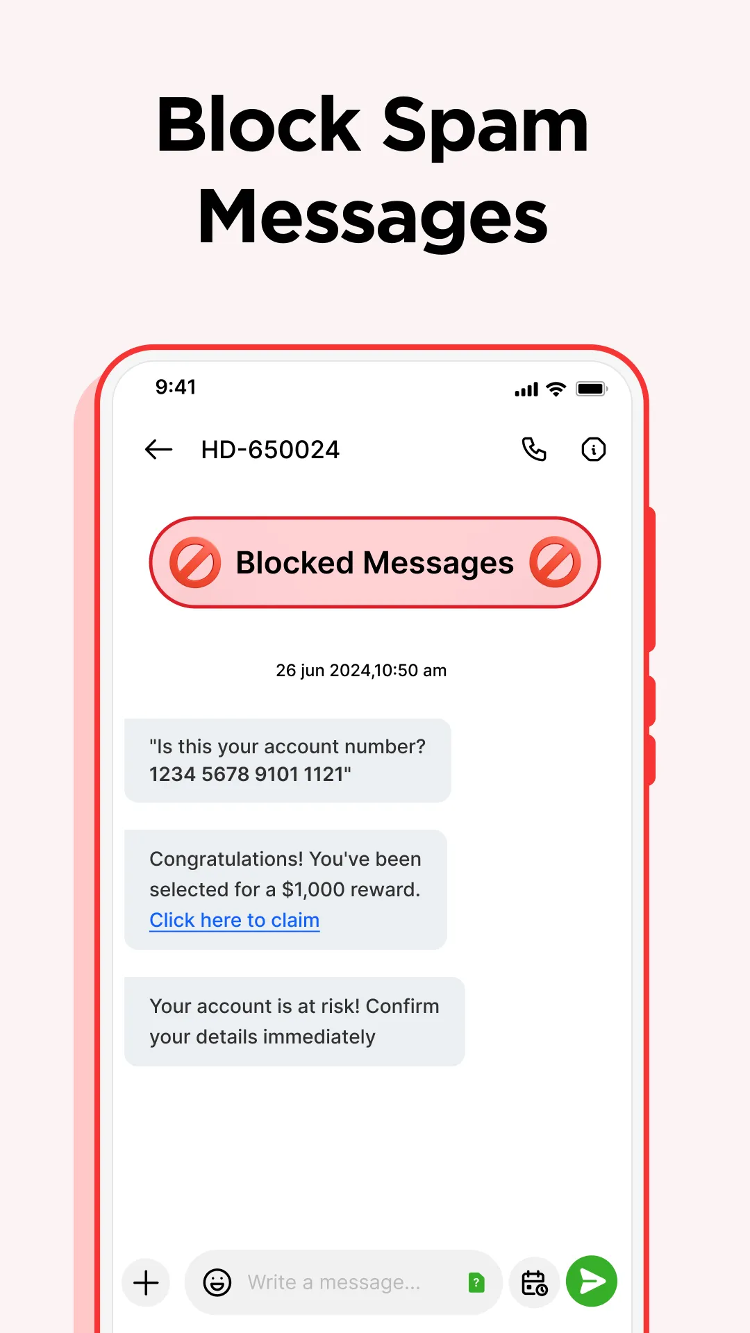 Messages: SMS, Messenger Home | Indus Appstore | Screenshot