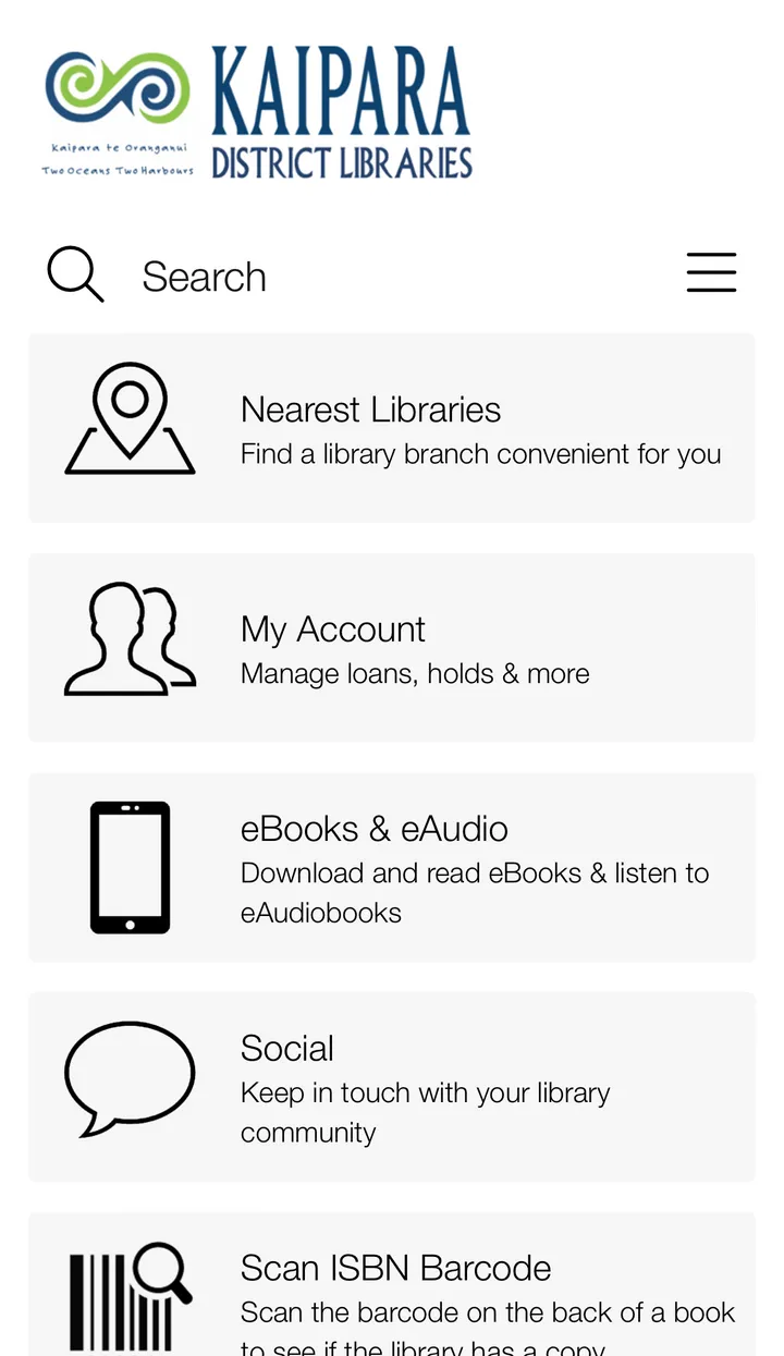 Kaipara Libraries | Indus Appstore | Screenshot