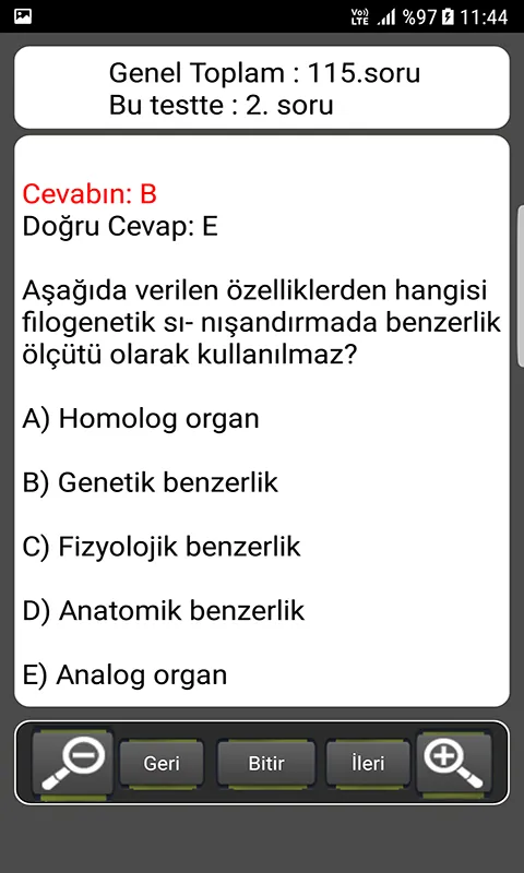 TYT AYT Biyoloji Soru Bankası | Indus Appstore | Screenshot