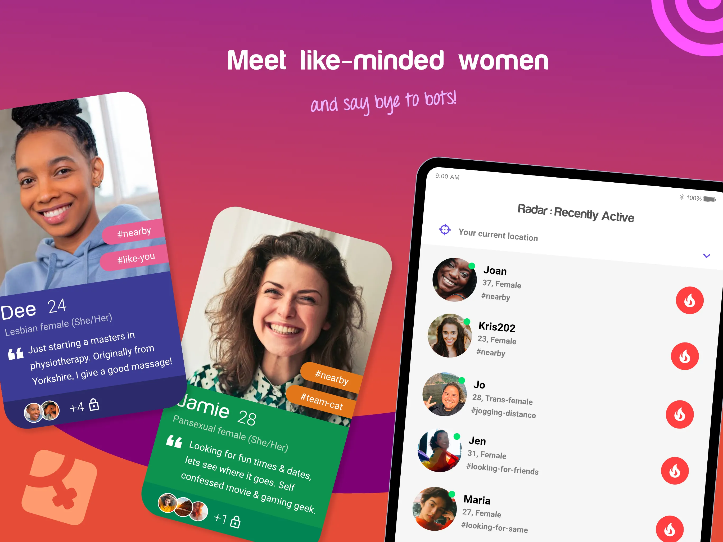 Only Women - Lesbian Dating | Indus Appstore | Screenshot
