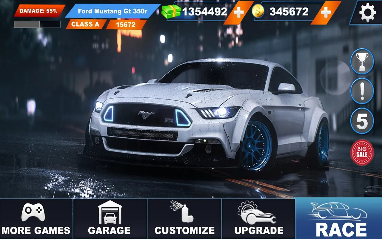 Mustang GT 350r Stunts & Drift | Indus Appstore | Screenshot