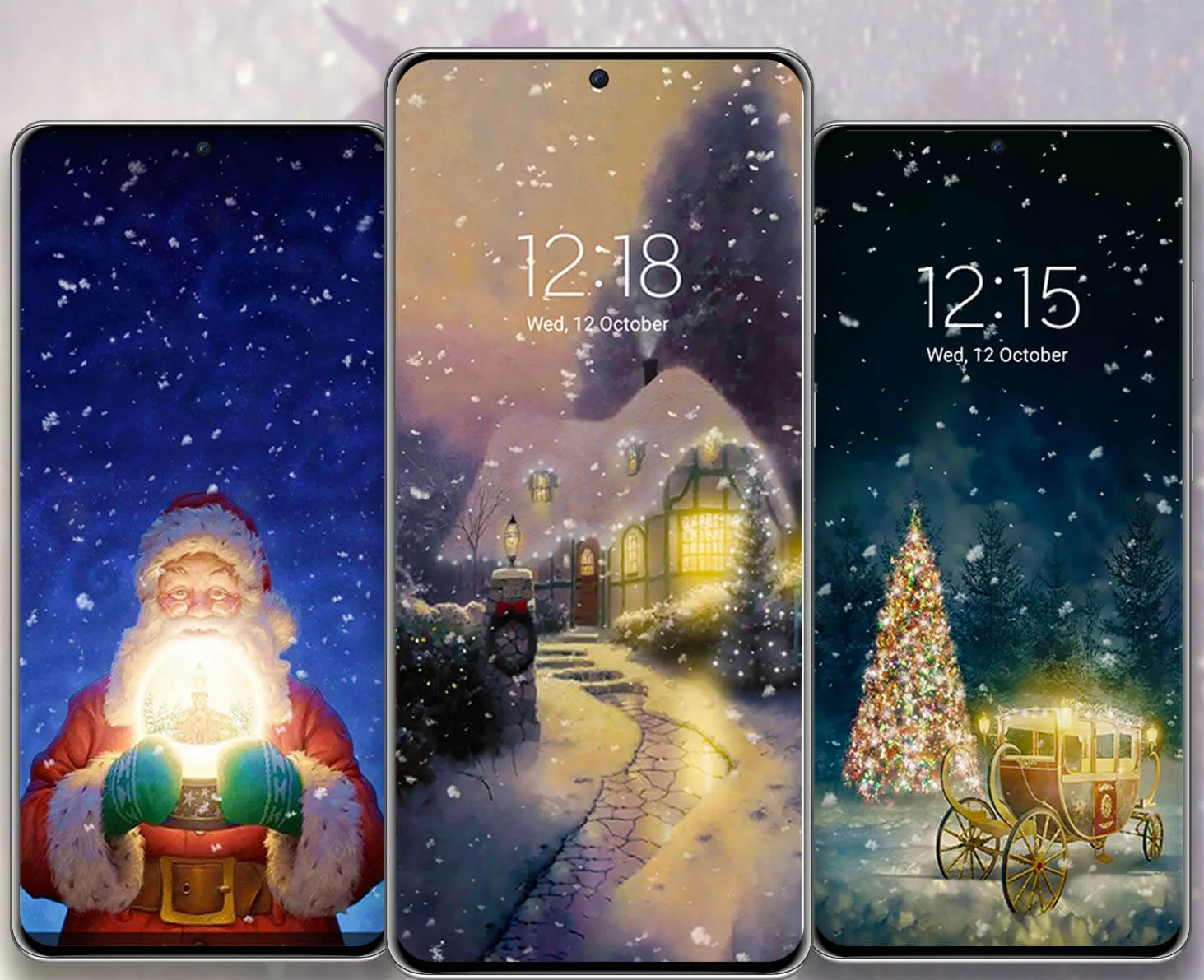 Snowfalling Live Wallpapers | Indus Appstore | Screenshot