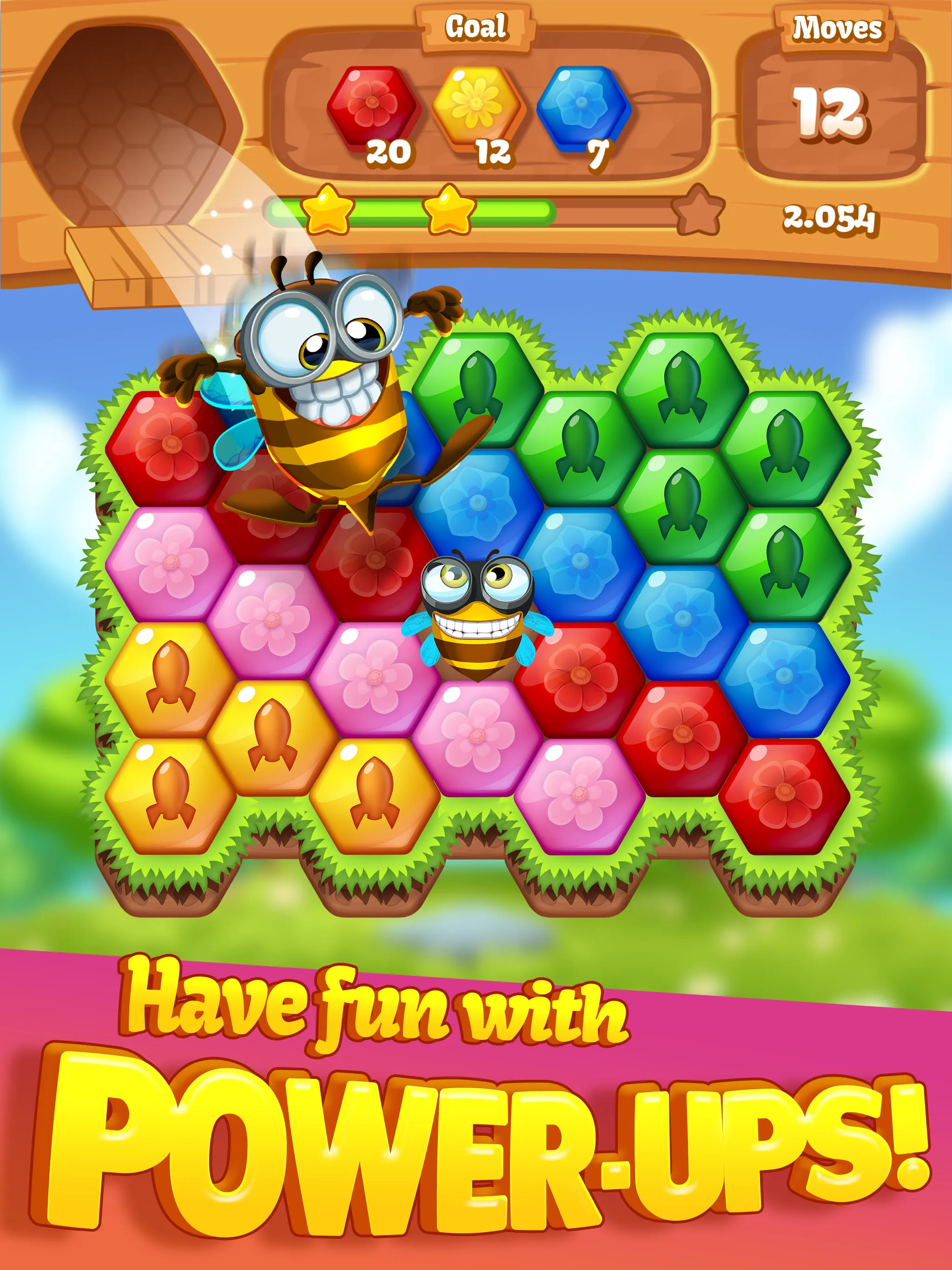 Bee Brilliant Blast | Indus Appstore | Screenshot