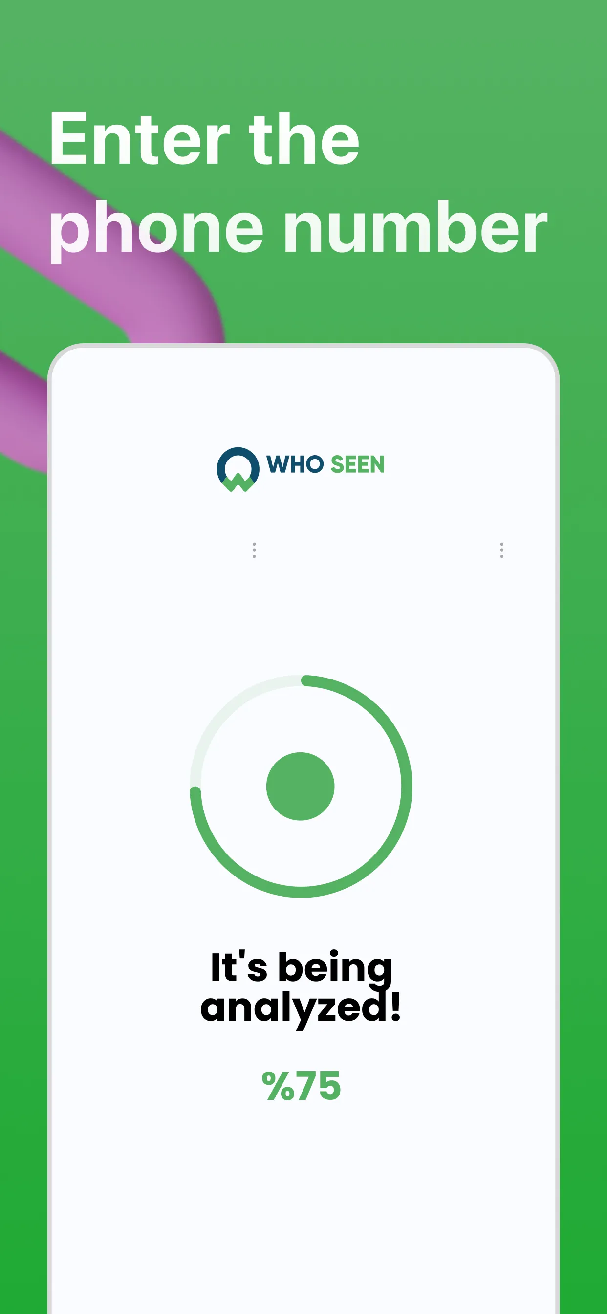 whoSeen | Indus Appstore | Screenshot