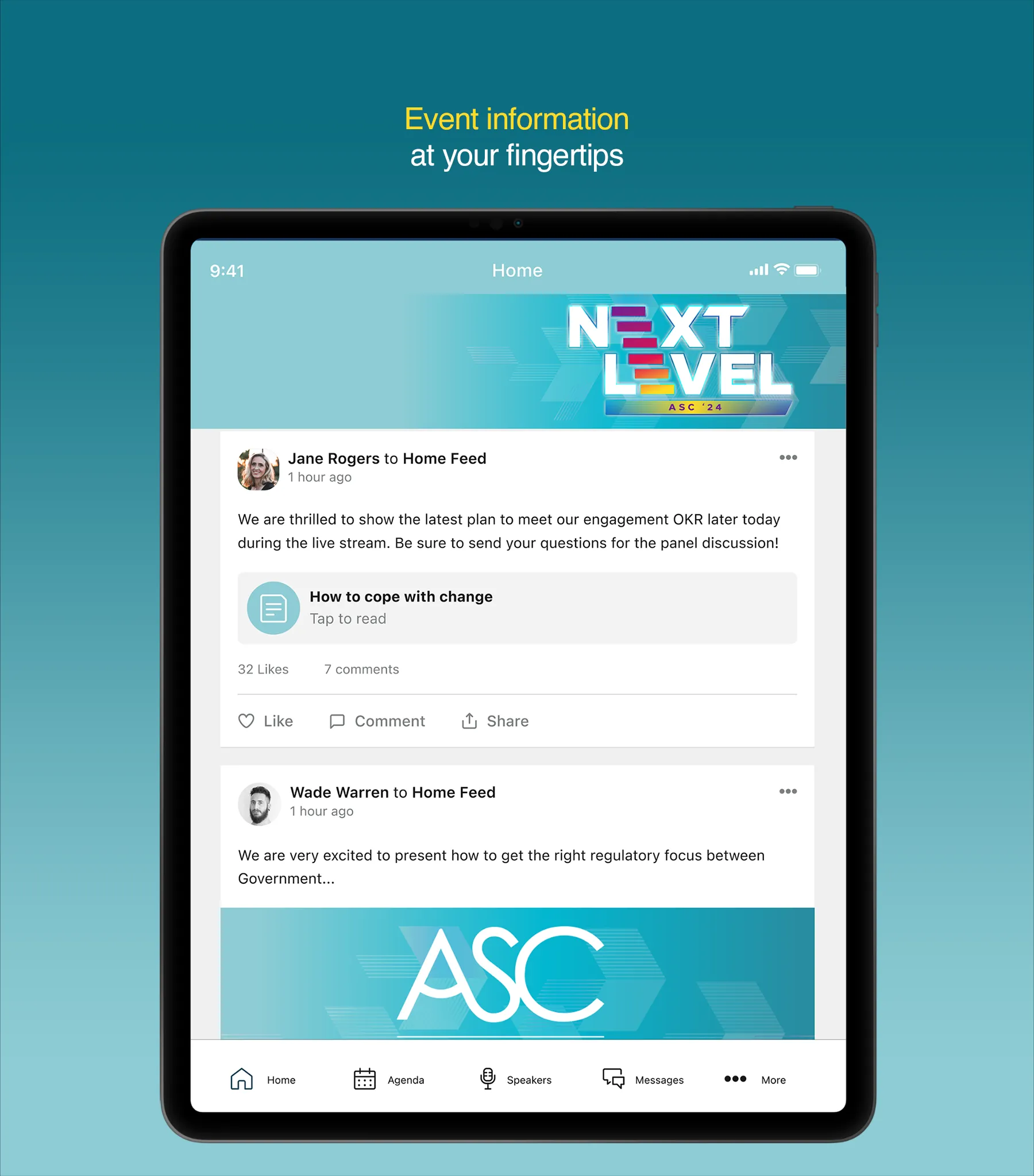 ASC Event App by CooperVision | Indus Appstore | Screenshot