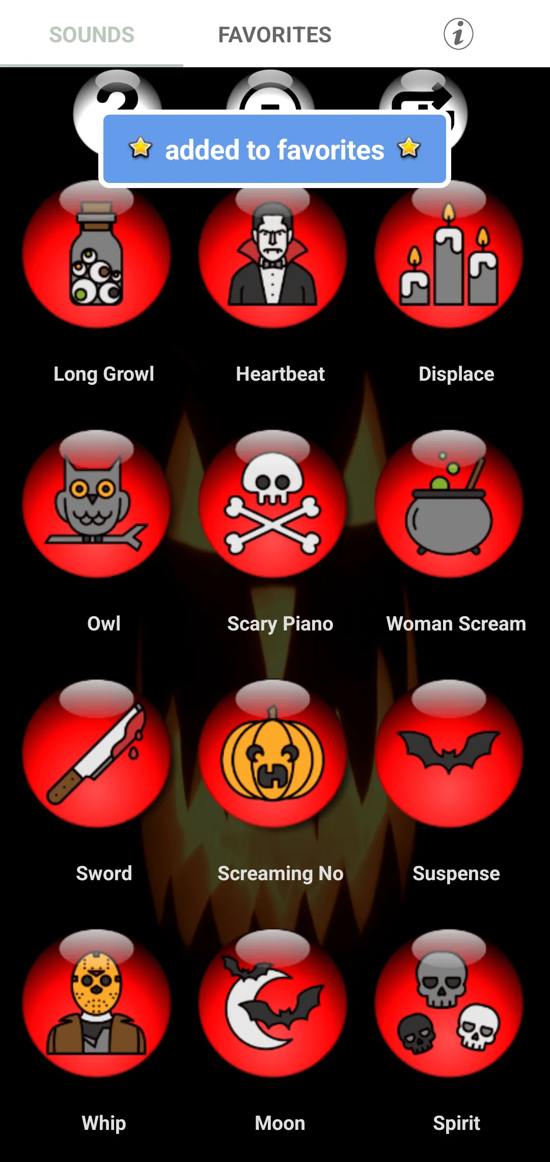 Scary Sound Effects | Indus Appstore | Screenshot