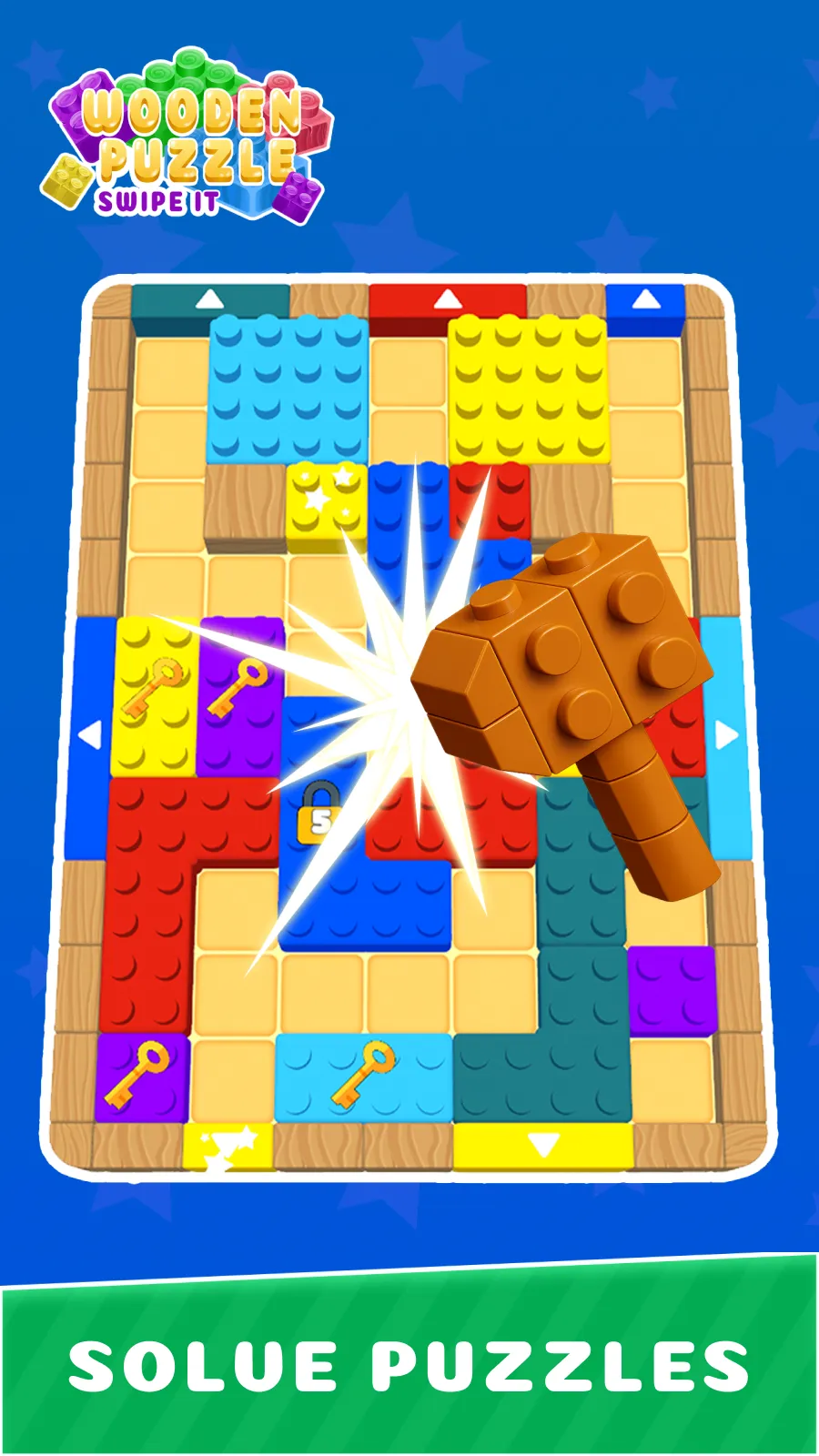 Swipe It: Board Wooden Puzzle | Indus Appstore | Screenshot