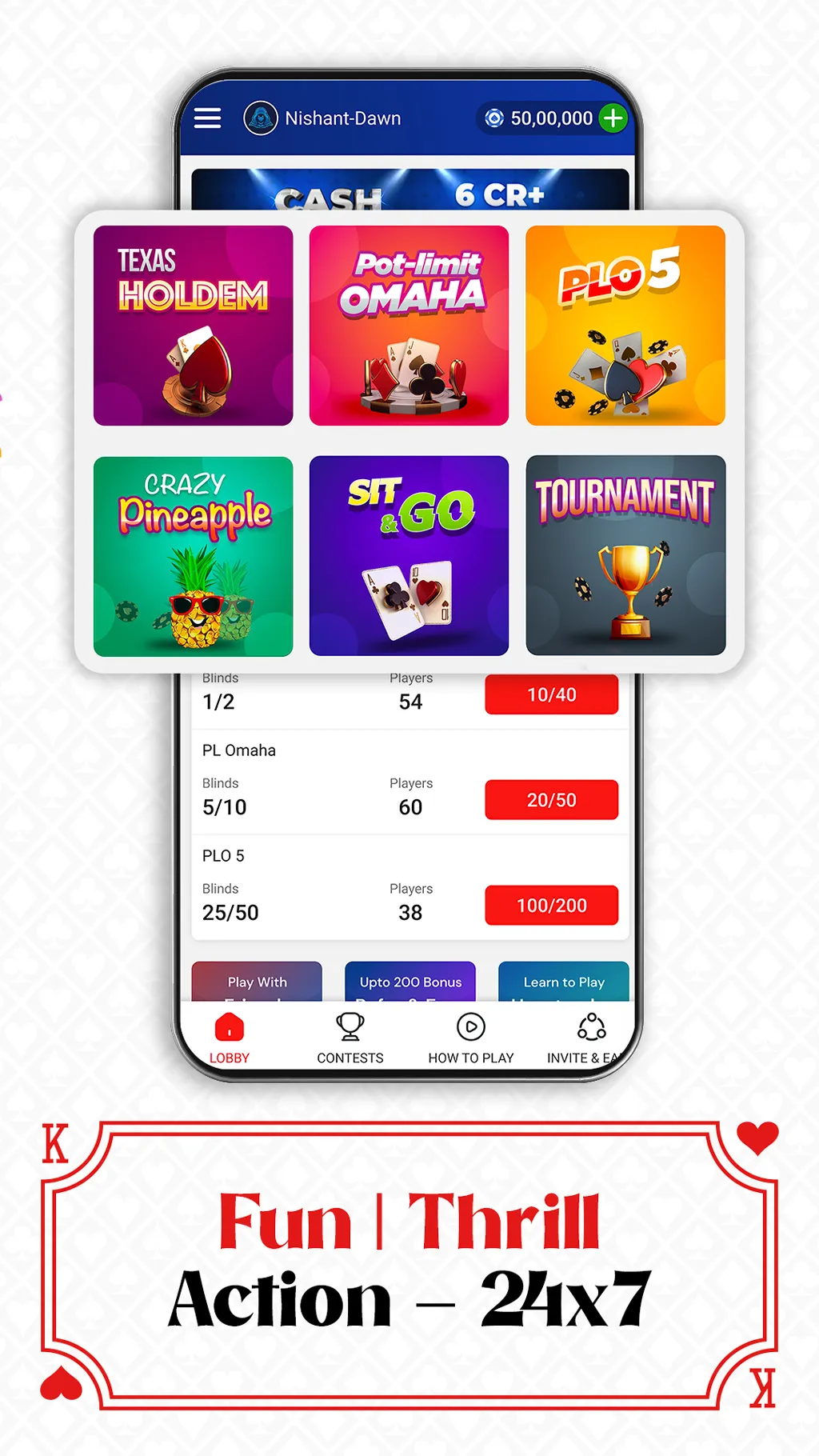 Play Poker Games Online Adda52 | Indus Appstore | Screenshot