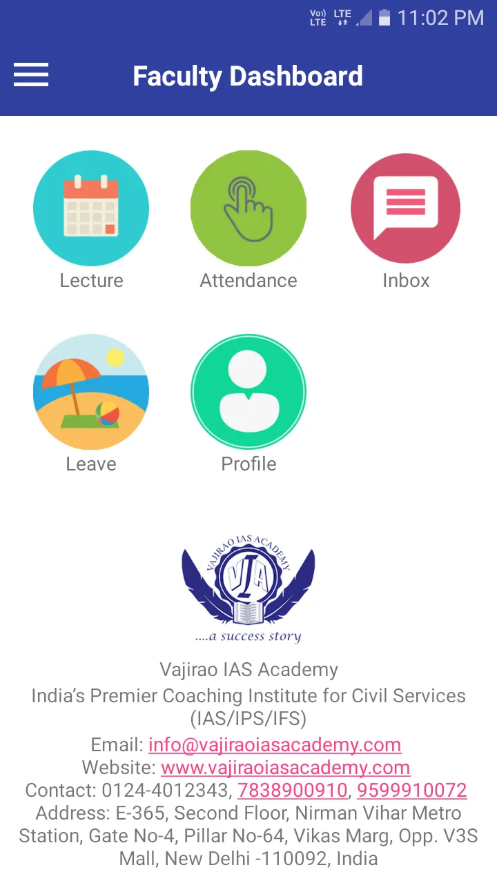 Vajirao IAS Academy | Indus Appstore | Screenshot