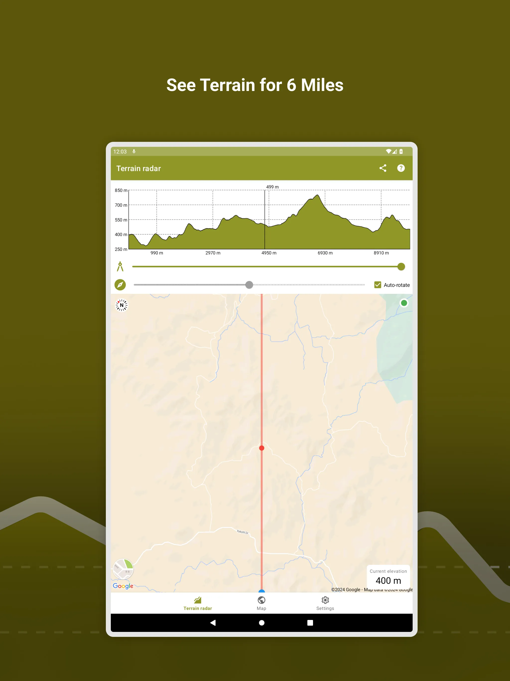 Terrain Radar | Indus Appstore | Screenshot