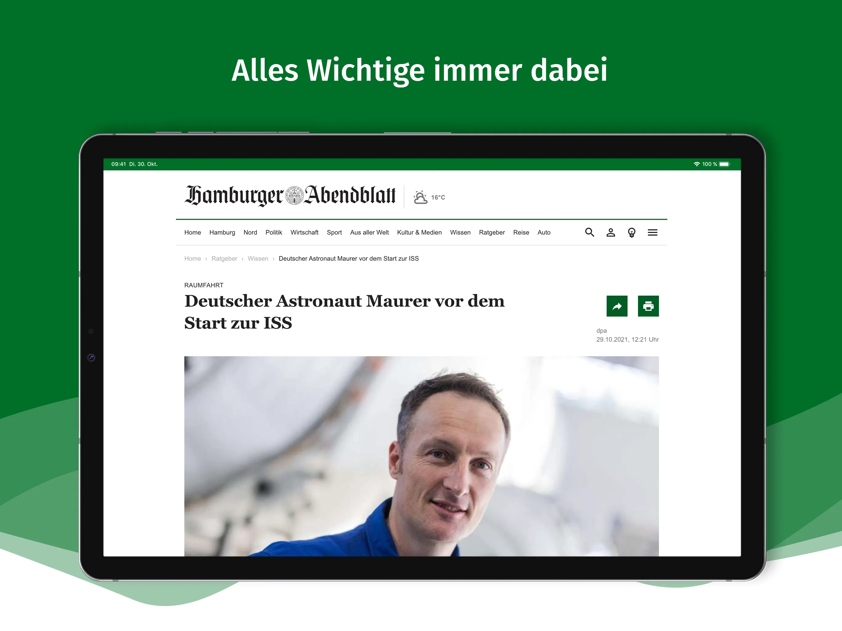 Hamburger Abendblatt News | Indus Appstore | Screenshot