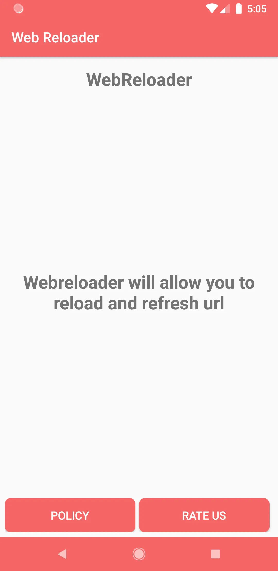 WebReloader : Automatic Websit | Indus Appstore | Screenshot