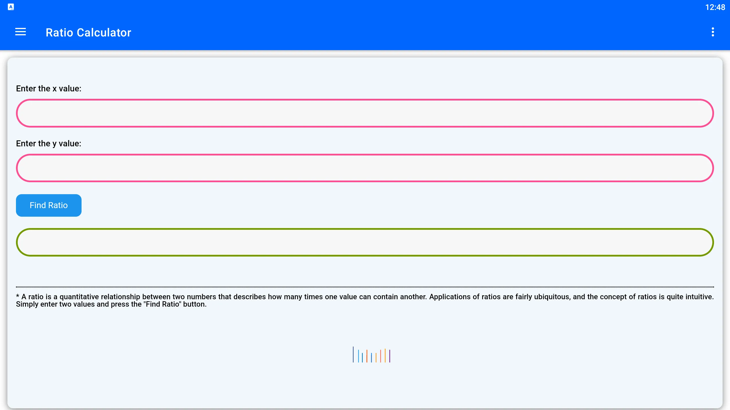 Ratio Calculator | Indus Appstore | Screenshot