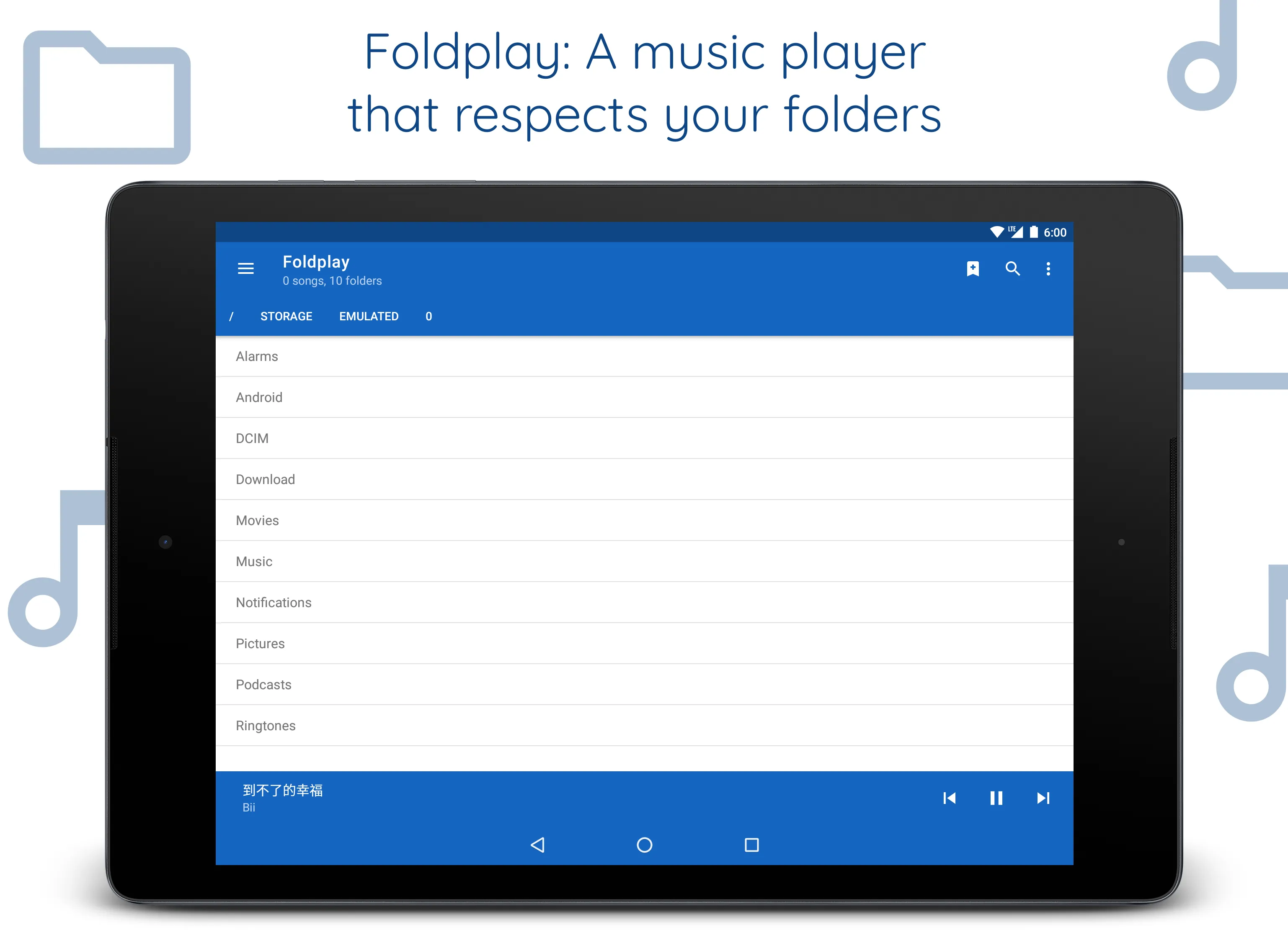 Foldplay: Folder Music Player | Indus Appstore | Screenshot