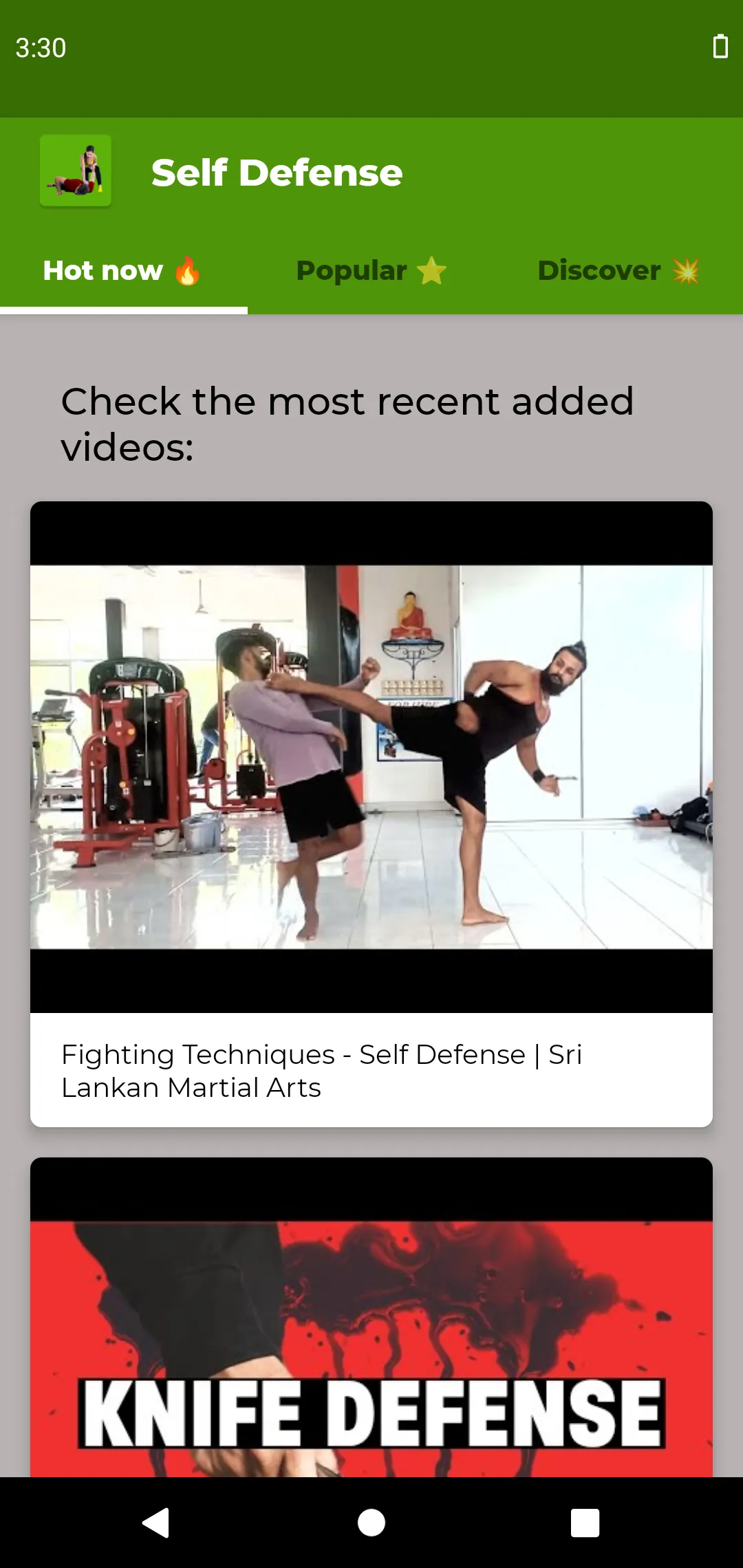 Self defense training Guide | Indus Appstore | Screenshot