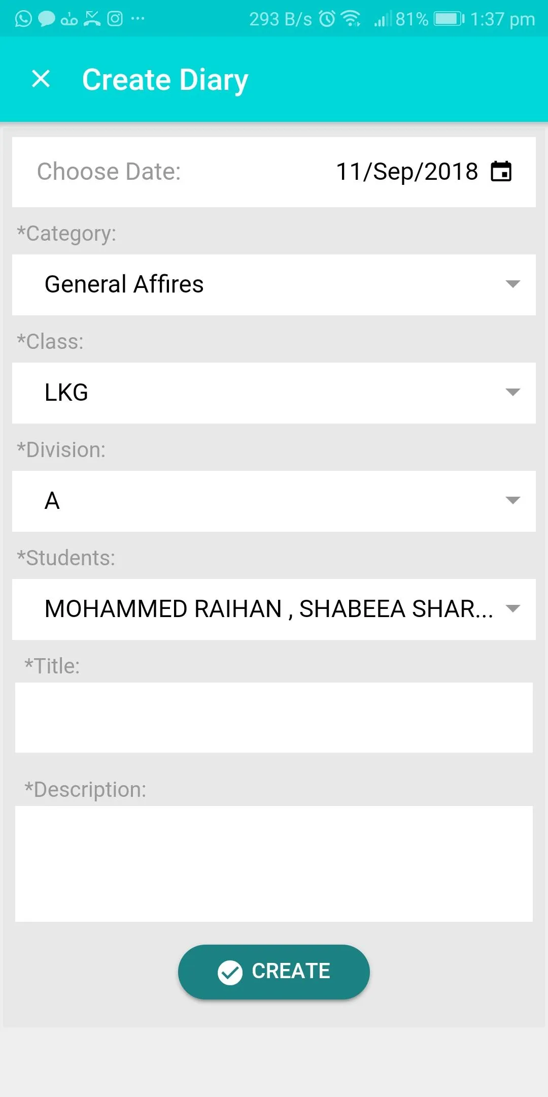 Schola Teacher App | Indus Appstore | Screenshot