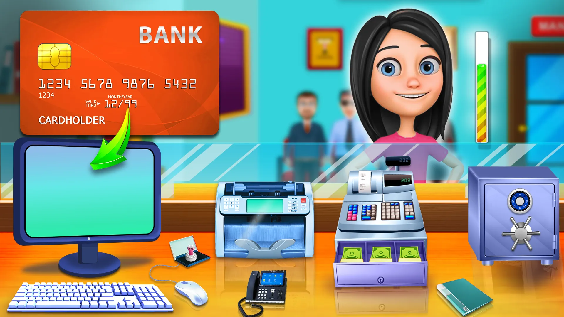 Bank Manager Cashier Games | Indus Appstore | Screenshot