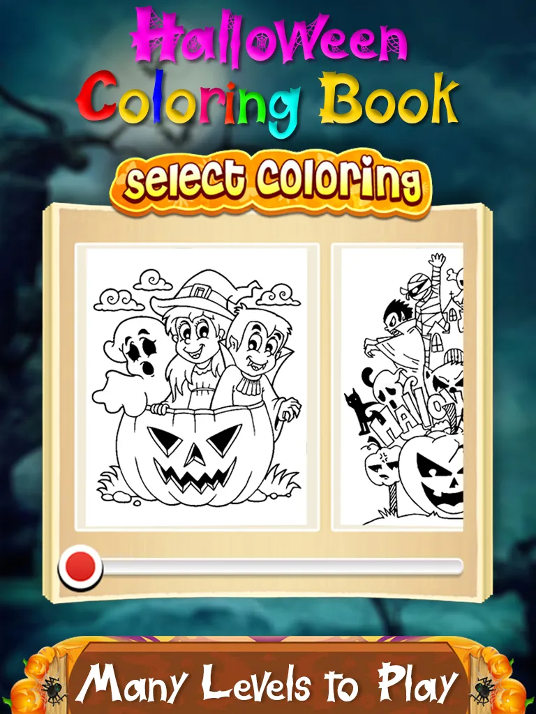 Halloween Coloring Page Games | Indus Appstore | Screenshot