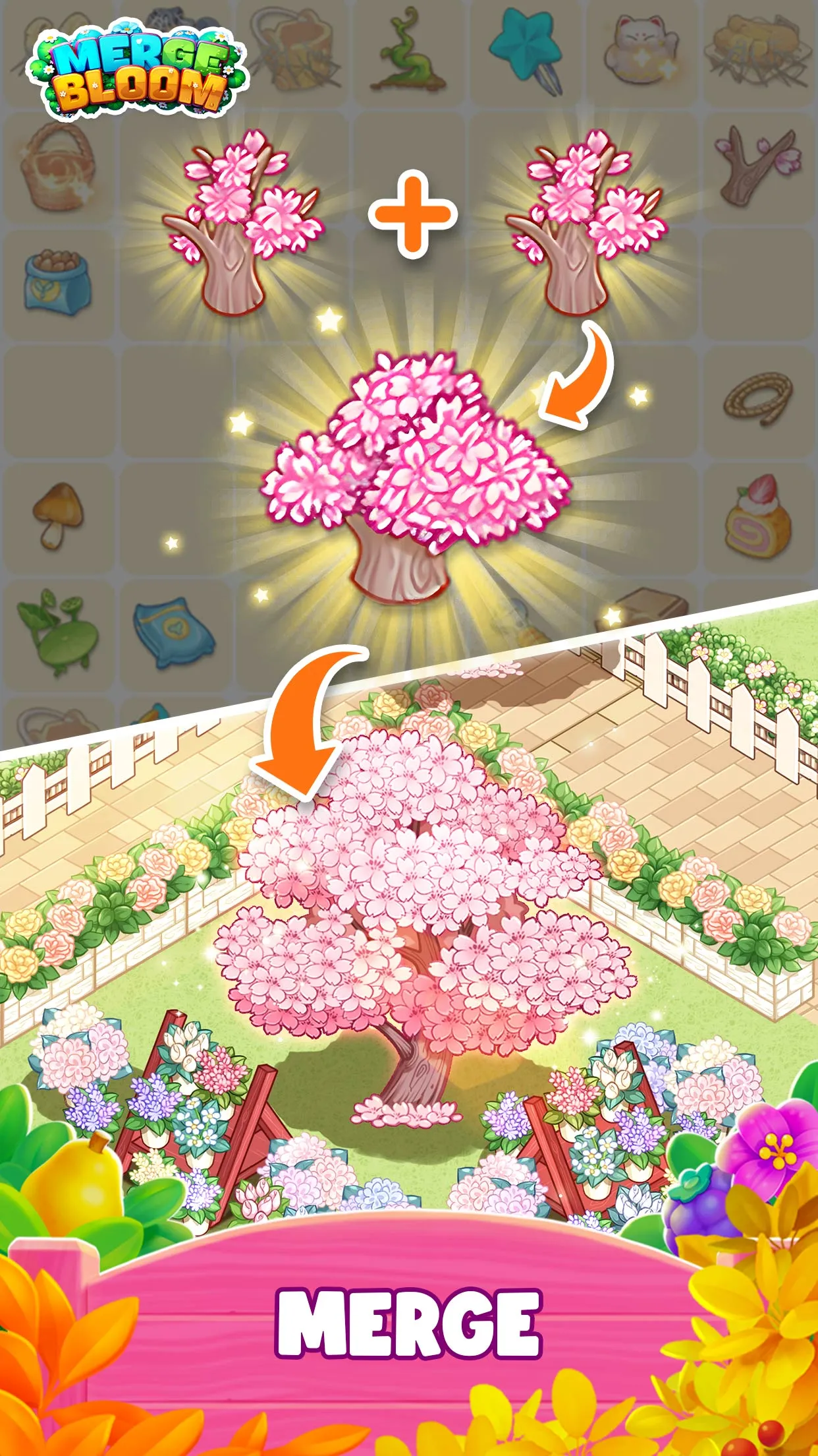 Merge Bloom - Flower Town | Indus Appstore | Screenshot