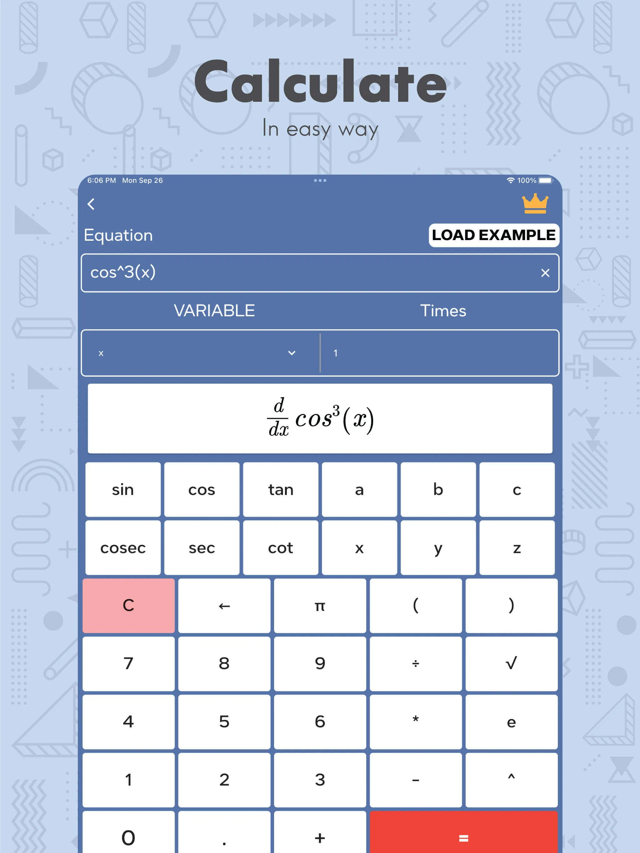 Derivative Calculator | Indus Appstore | Screenshot