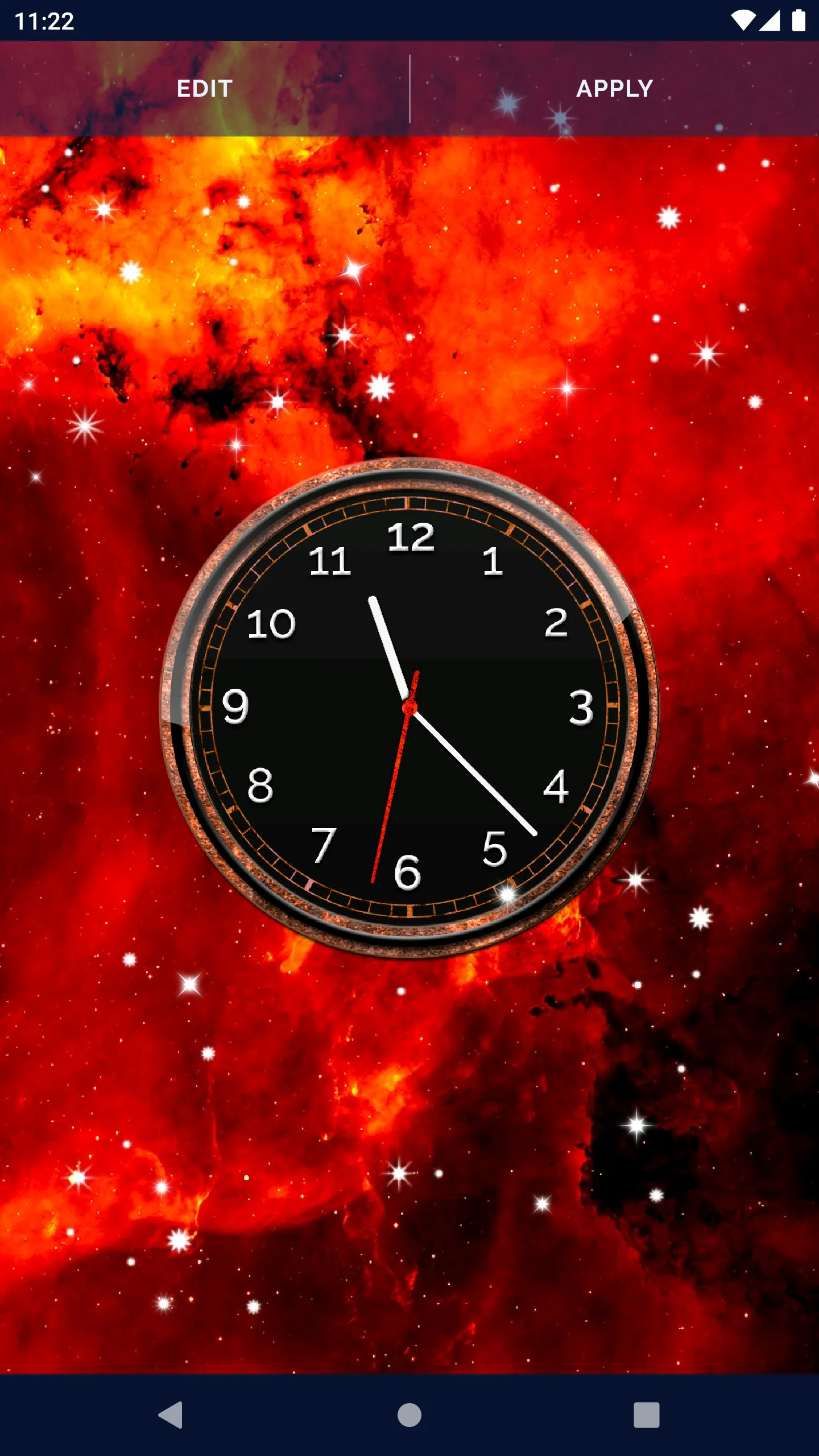 Classic Clock Wallpaper | Indus Appstore | Screenshot