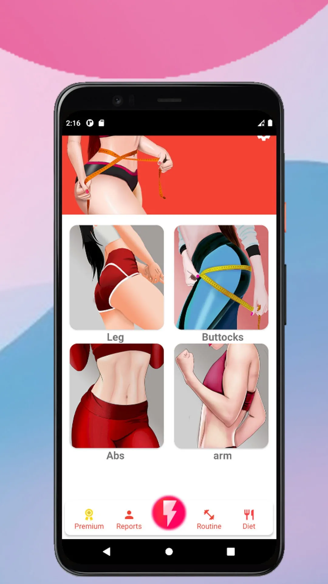 Small Waist Workout - burn fat | Indus Appstore | Screenshot