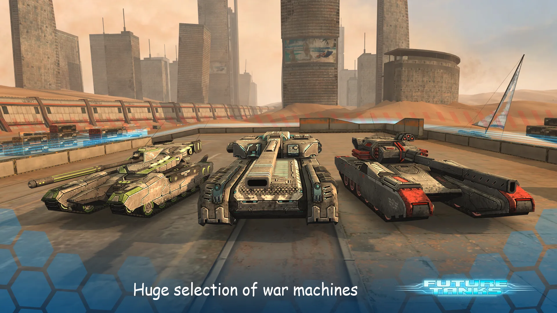 Future Tanks: War Tank Game | Indus Appstore | Screenshot