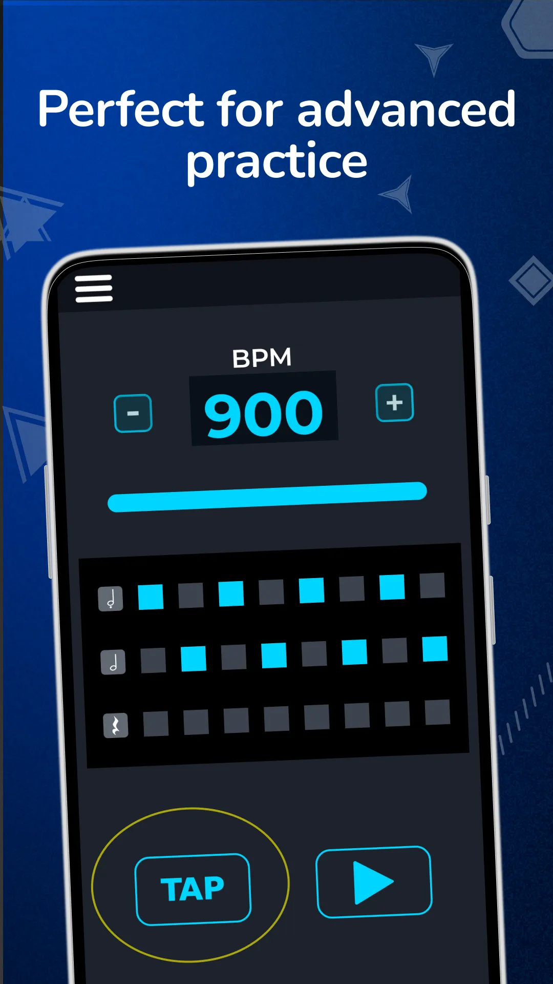 Tap Metronome: easy & precise | Indus Appstore | Screenshot