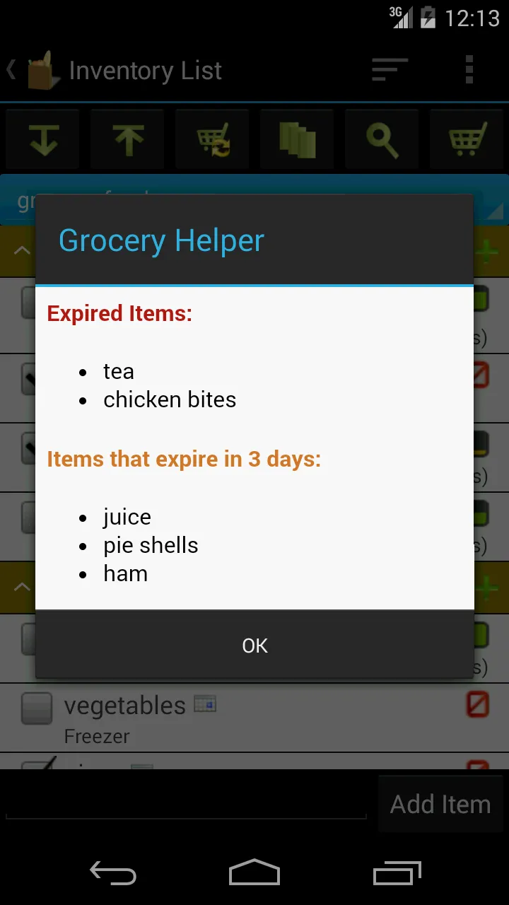 Grocery Helper - Lite | Indus Appstore | Screenshot