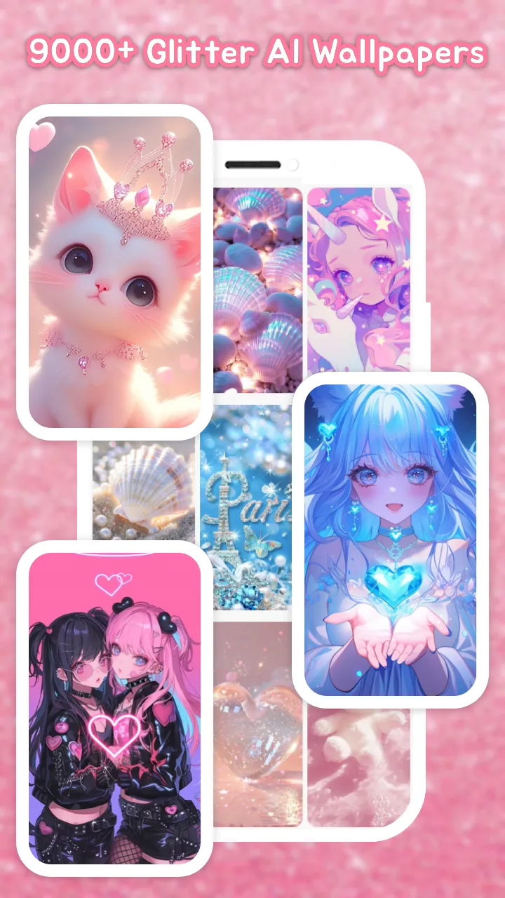 Glitter Wallpaper | Indus Appstore | Screenshot