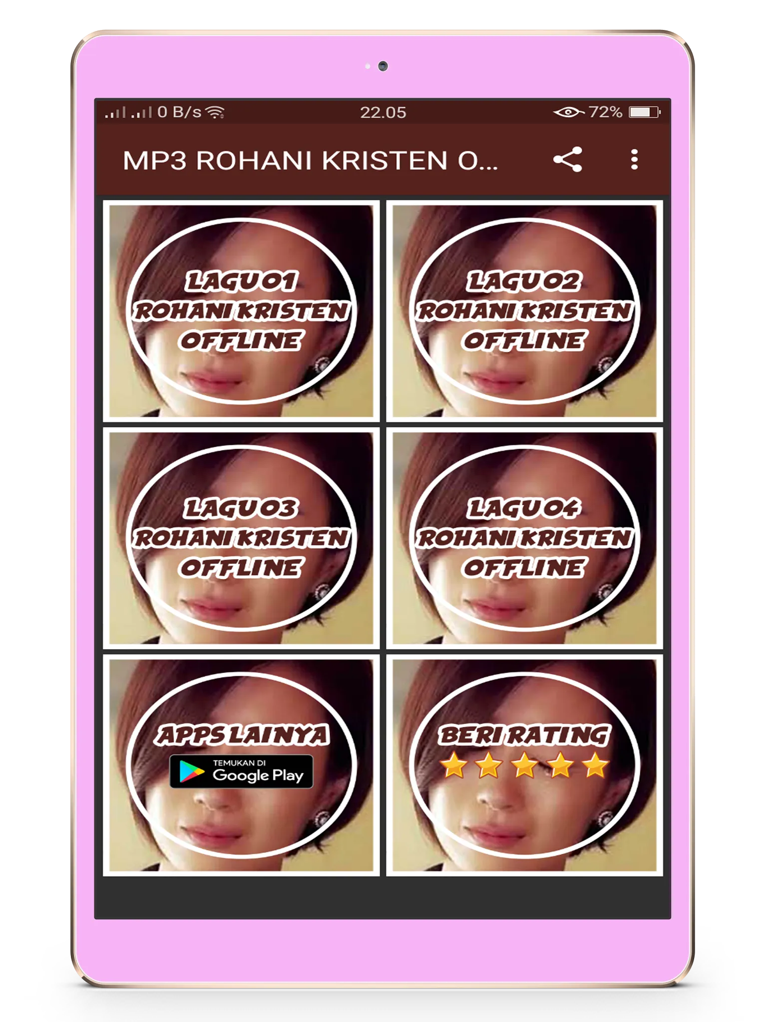 Lagu Rohani Kristen Offline | Indus Appstore | Screenshot