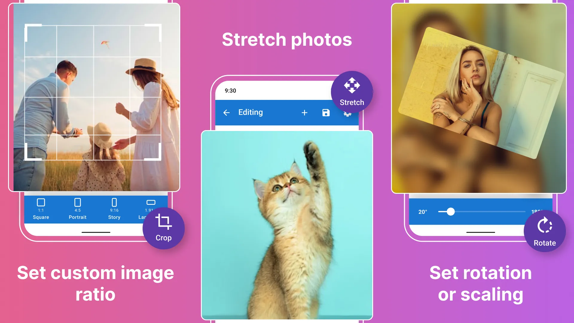 No Crop Square Pic SquareDroid | Indus Appstore | Screenshot