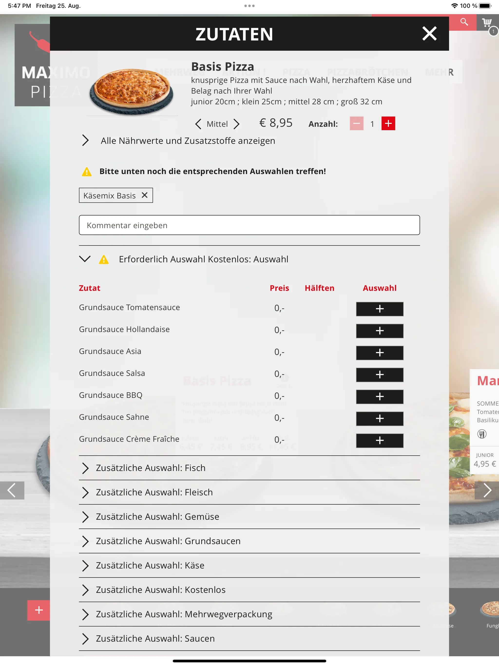 Maximo Pizza | Indus Appstore | Screenshot