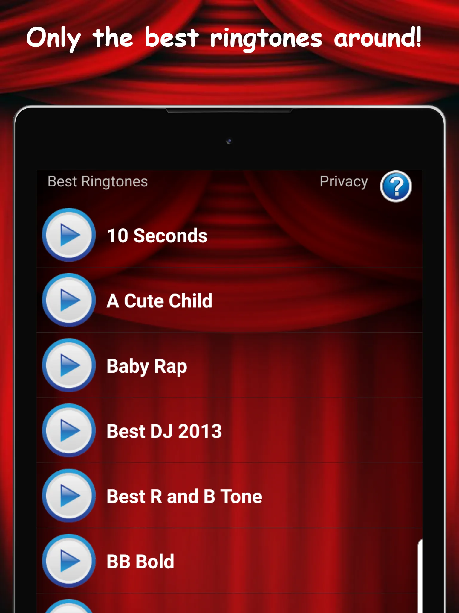 Awesome Ringtones | Indus Appstore | Screenshot