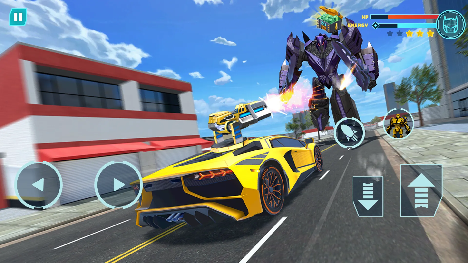 Robot Game: Transform & Fight | Indus Appstore | Screenshot