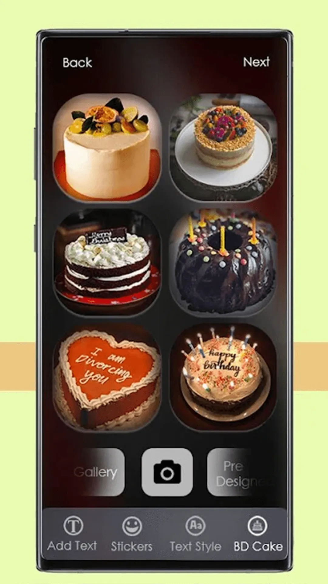 Name photo on birthday cake | Indus Appstore | Screenshot