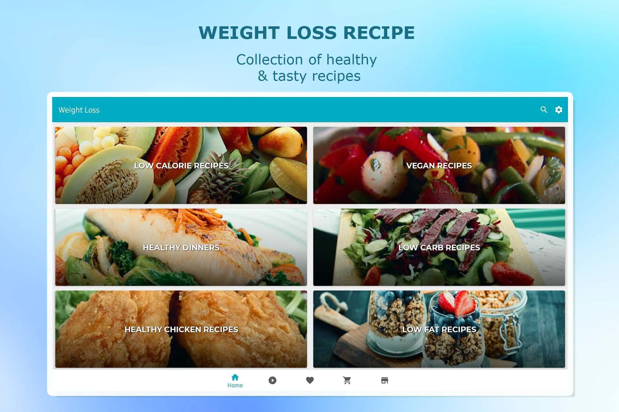 Weight Loss Recipes | Indus Appstore | Screenshot