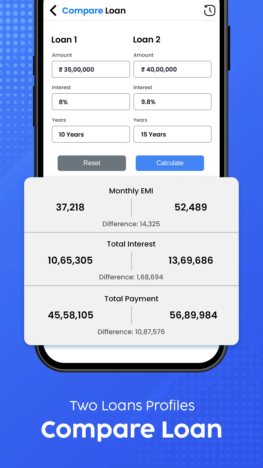 Loan EMI Calculator | Indus Appstore | Screenshot