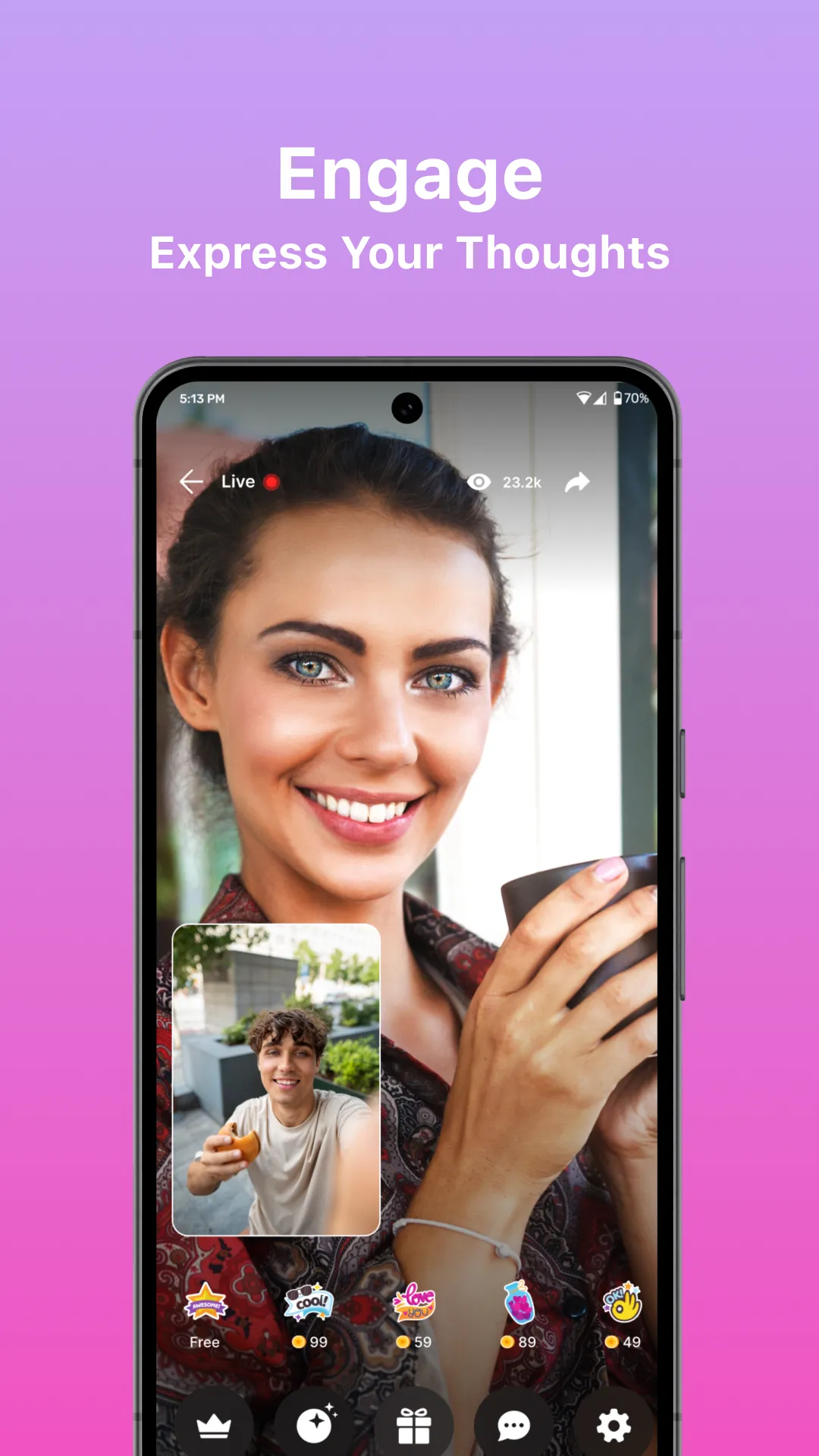 Blaze Live App | Indus Appstore | Screenshot