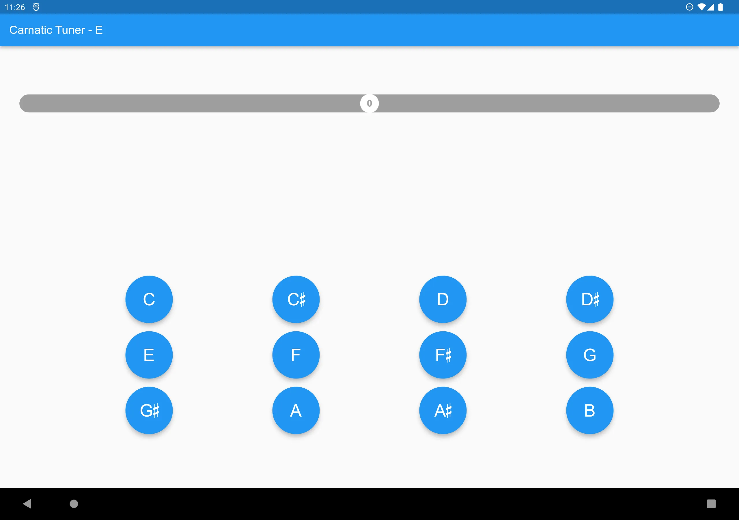 Carnatic Tuner | Indus Appstore | Screenshot