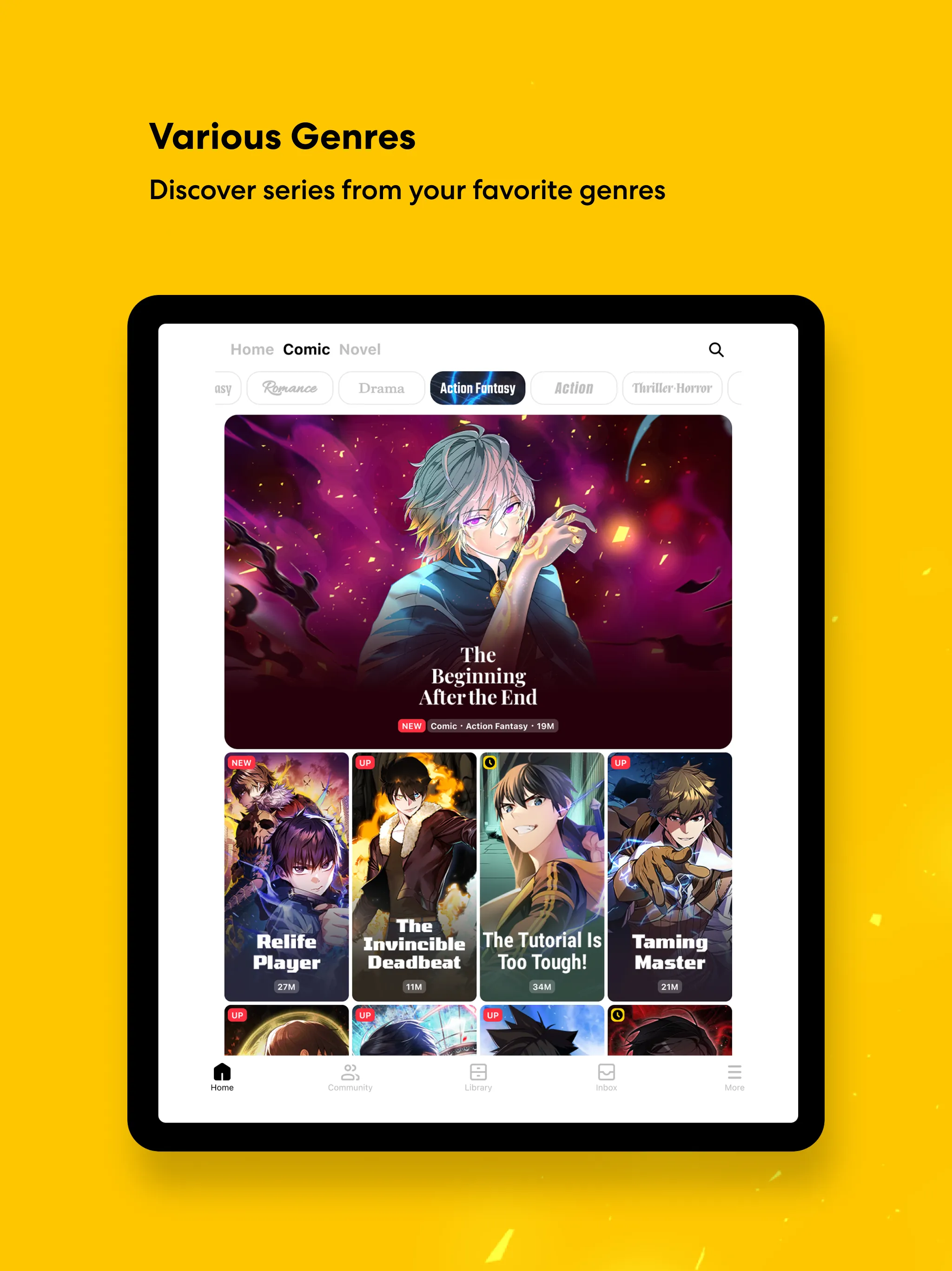 Tapas – Comics and Novels | Indus Appstore | Screenshot