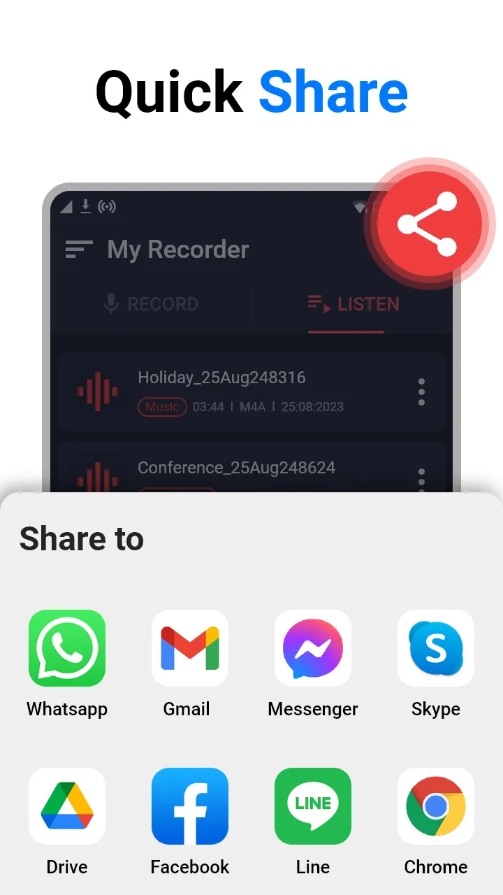 Voice Recorder - Voice Memos | Indus Appstore | Screenshot