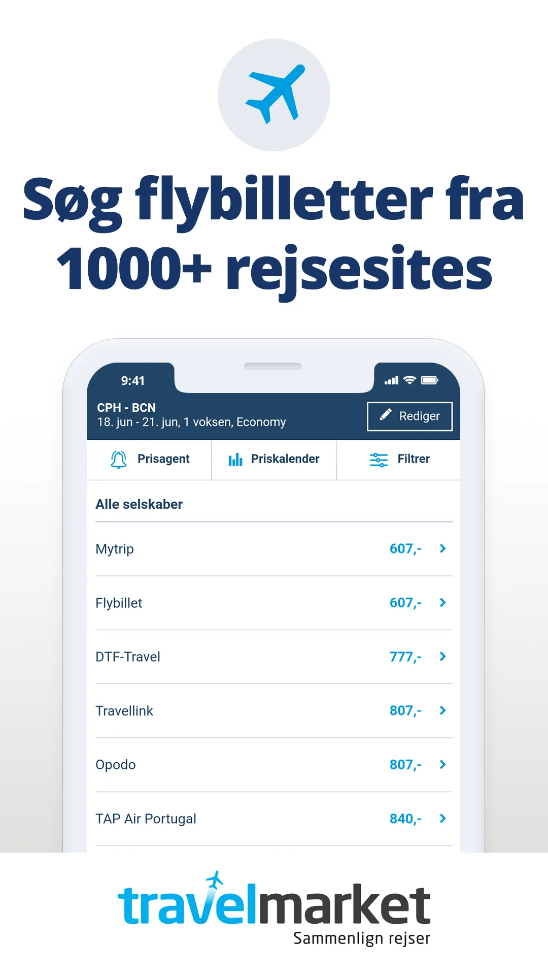 Afbudsrejser & flybilletter | Indus Appstore | Screenshot