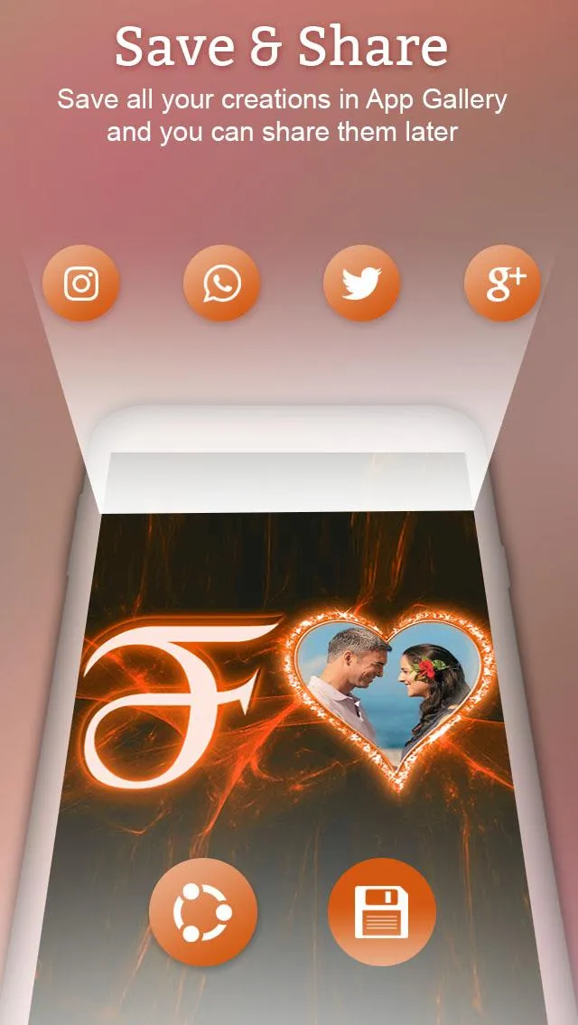 Lighting Text Photo Frames | Indus Appstore | Screenshot