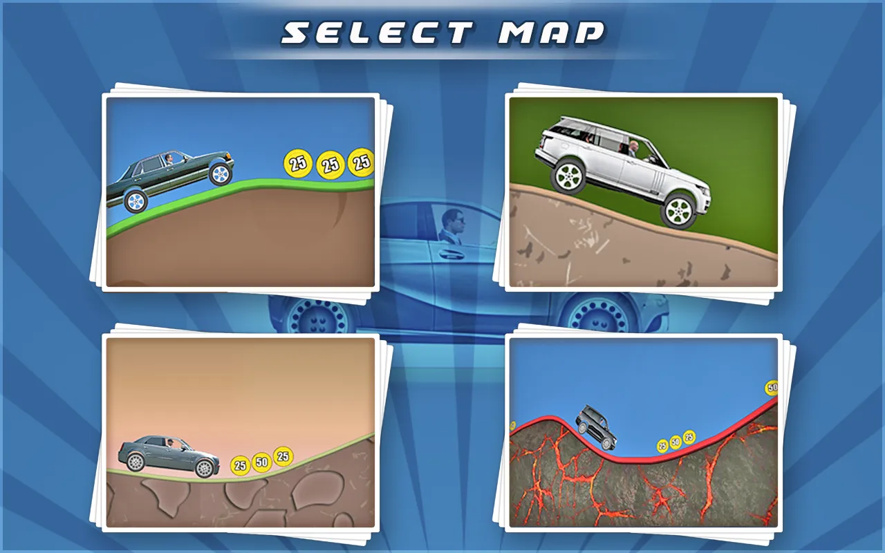 Up Hill Racing: Luxury Cars | Indus Appstore | Screenshot