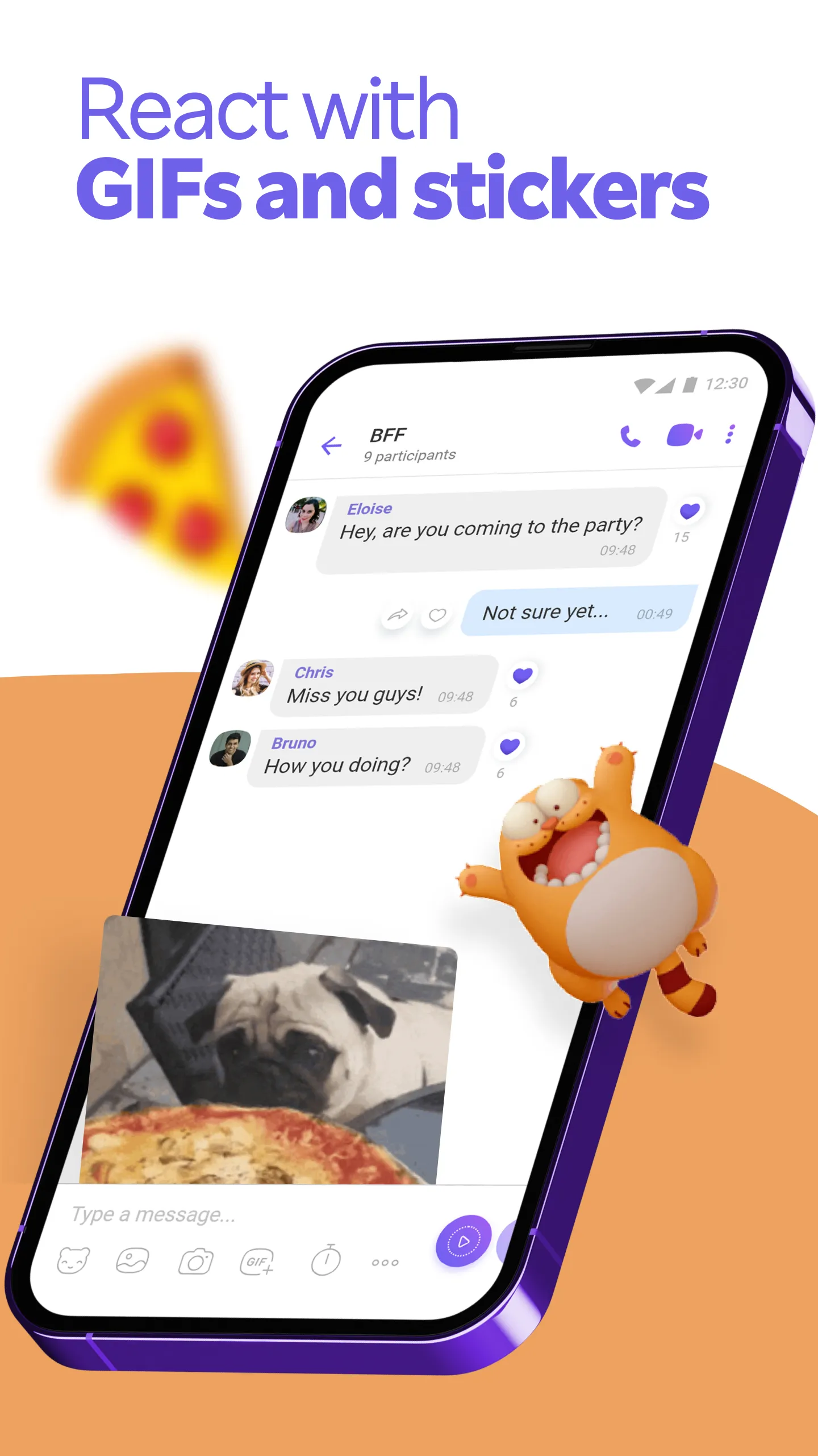 Rakuten Viber Messenger | Indus Appstore | Screenshot