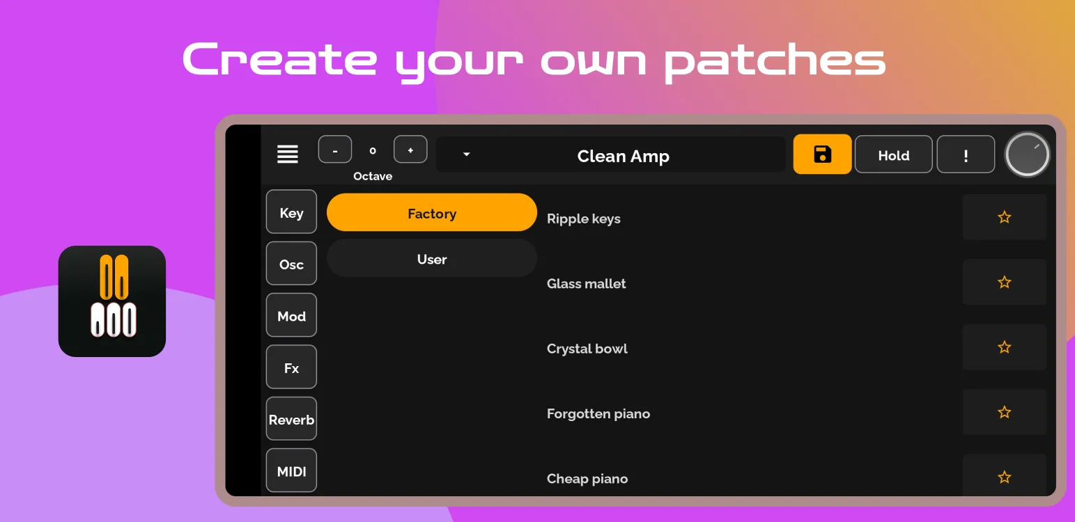 Expressive Piano Synthesizer | Indus Appstore | Screenshot