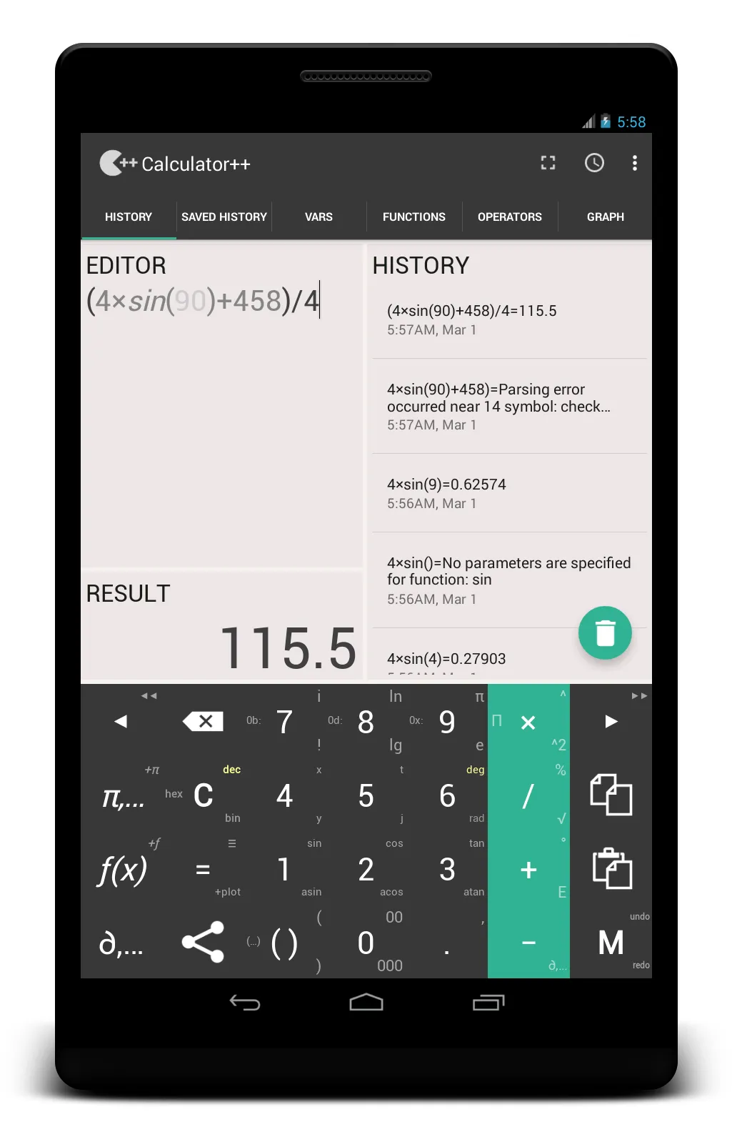 Calculator ++ | Indus Appstore | Screenshot