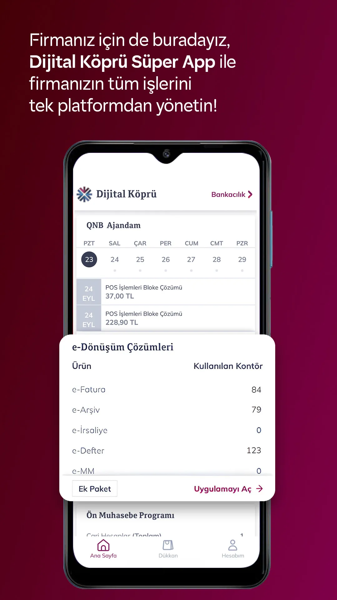 QNB Mobil & Dijital Köprü | Indus Appstore | Screenshot